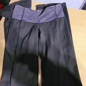 Athleta Yoga Pants with purple band XXS